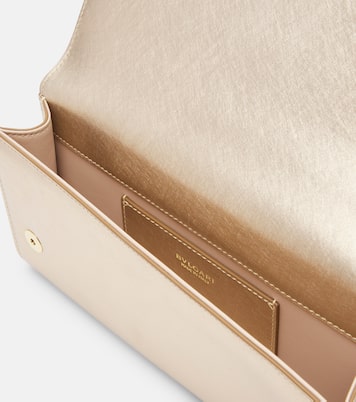 Bvlgari Tubogas embellished leather clutch | Bvlgari