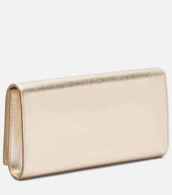 Bvlgari Tubogas embellished leather clutch | Bvlgari