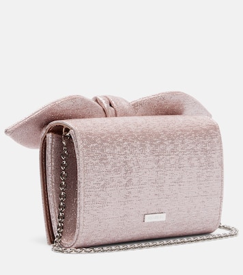 Bow Tie twill clutch | Aquazzura