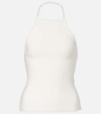 Tablier knitted halterneck top | Jacquemus