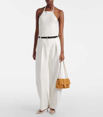 Tablier knitted halterneck top | Jacquemus