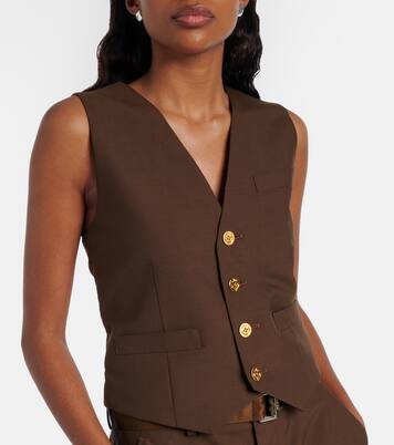 Paneled vest | Sacai