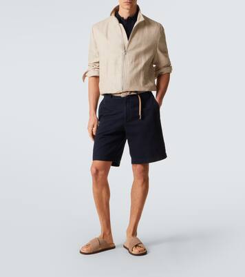 Suede slides | Brunello Cucinelli