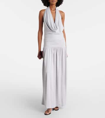 Spoe halterneck maxi dress | Aya Muse