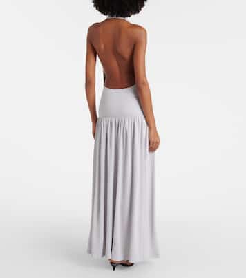 Spoe halterneck maxi dress | Aya Muse