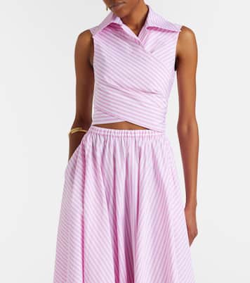 Top de algodón a rayas | Patou