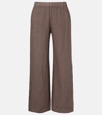 Pantalon ample Lola en lin | Velvet