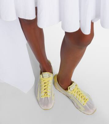 Tennis leather-trimmed sneakers | Jacquemus