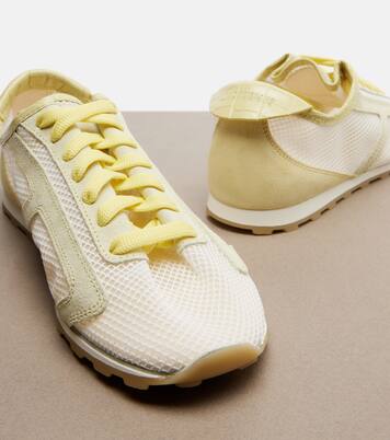 Tennis leather-trimmed sneakers | Jacquemus