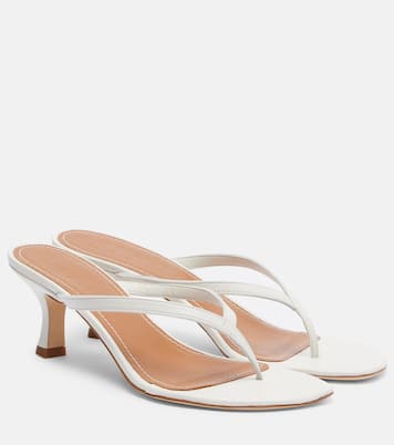 Freja leather thong sandals | Staud