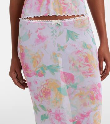Solay floral maxi skirt | Bananhot