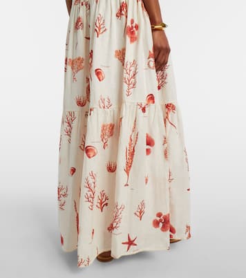 Maxikleid Lima aus Leinen | Agua by Agua Bendita