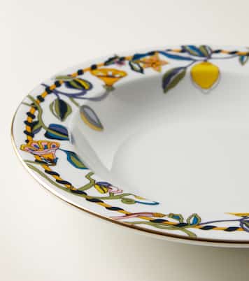 Borboni White陶瓷汤盘两件套 | La DoubleJ