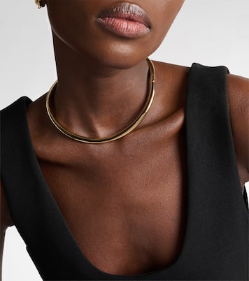 14kt gold-plated choker | Jennifer Fisher
