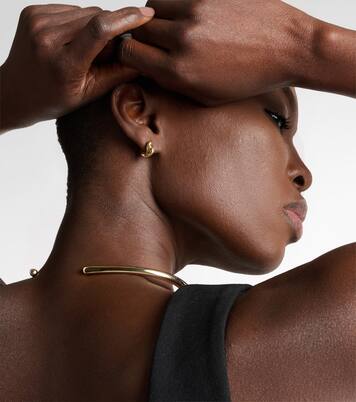 14kt gold-plated choker | Jennifer Fisher