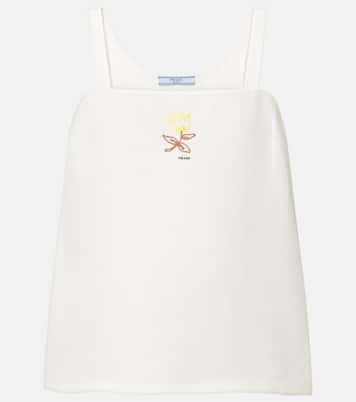 Top aus Jersey | Prada