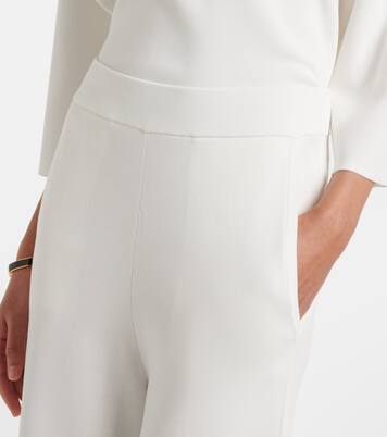 Crêpe wide-leg pants | Max Mara