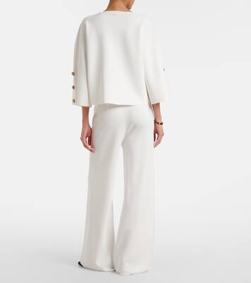 Crêpe wide-leg pants | Max Mara