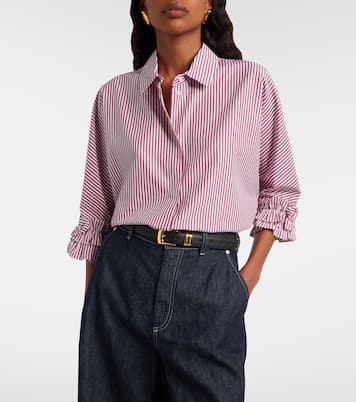 Striped cotton poplin shirt | 'S Max Mara
