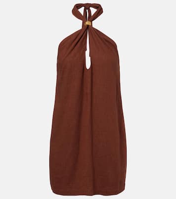 Astera embellished halterneck minidress | ViX Paula Hermanny