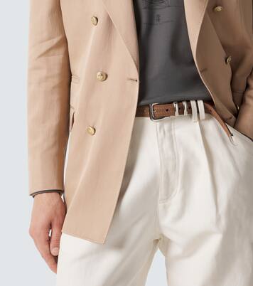 Gürtel aus Leder | Brunello Cucinelli