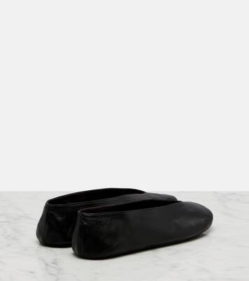 Fay leather ballet flats | The Row
