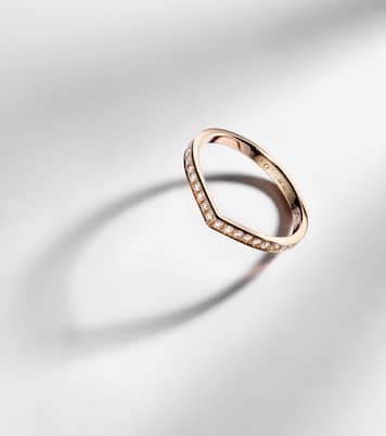 Anello Antifer in oro rosa 18kt e diamanti bianchi | Repossi