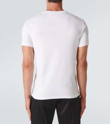 Stretch-cotton V-neck T-shirt | Tom Ford