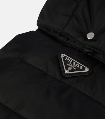 Re-Nylon hooded dog coat | Prada