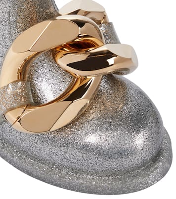 Chain glitter ankle boots | JW Anderson
