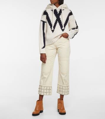 Foldover leather ankle boots | JW Anderson