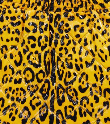 Leopard-print miniskirt | Dolce&Gabbana Kids