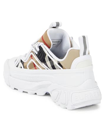 Vintage Check canvas sneakers | Burberry Kids