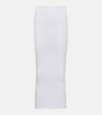 Cutout technical midi skirt | Alaïa