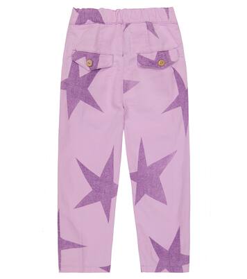 Pantaloni Camel in cotone e lino | The Animals Observatory