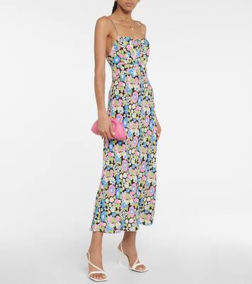 Robe midi Maeve à fleurs | Rixo