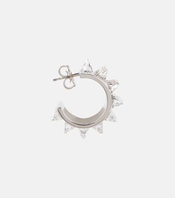 Karma crystal-embellished earrings | Amina Muaddi