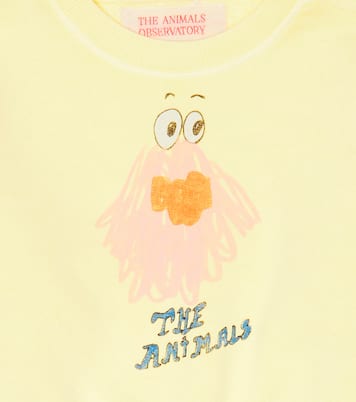 Baby Bear printed cotton sweater | The Animals Observatory