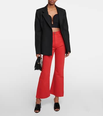 High-rise bootcut jeans | Alaïa