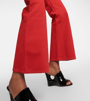 High-rise bootcut jeans | Alaïa