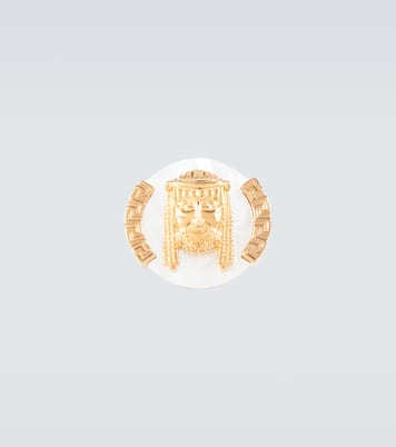 La Maschera signet ring | Versace