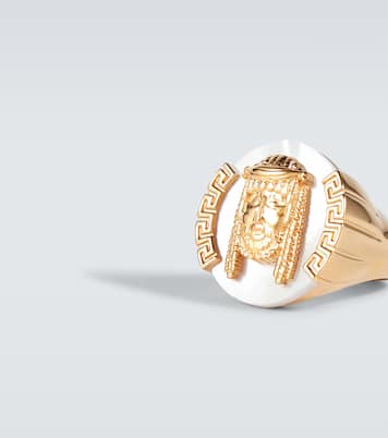 La Maschera signet ring | Versace