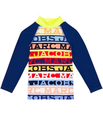 Logo printed swim T-shirt | Marc Jacobs Kids