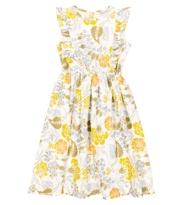 Gianni floral linen and cotton dress | The New Society