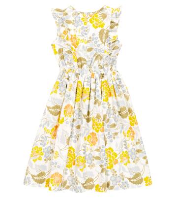 Gianni floral linen and cotton dress | The New Society