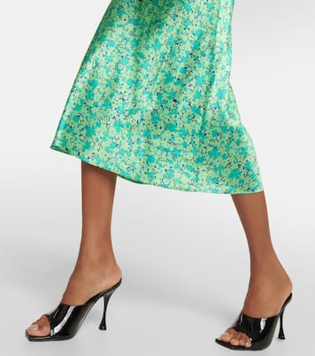 Midikleid aus Satin | Rotate