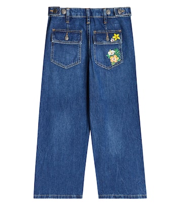 Jeans a gamba larga con ricamo | Polo Ralph Lauren Kids