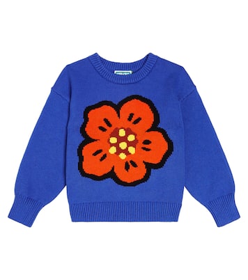 Boke flower intarsia sweater  | Kenzo Kids