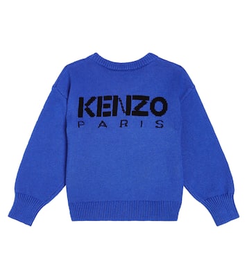 Boke flower intarsia sweater  | Kenzo Kids