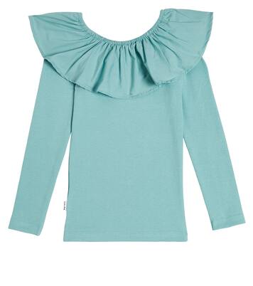 Renate ruffled cotton-blend top | Molo